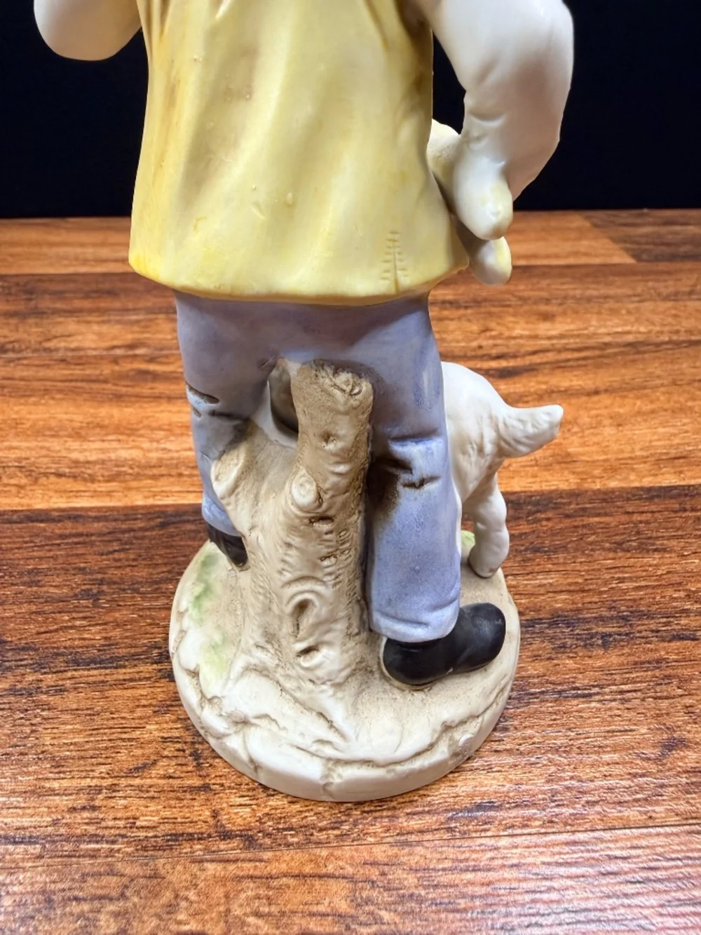 ARDALT LENWILE China Hand Painted Boy with Goat Figurine